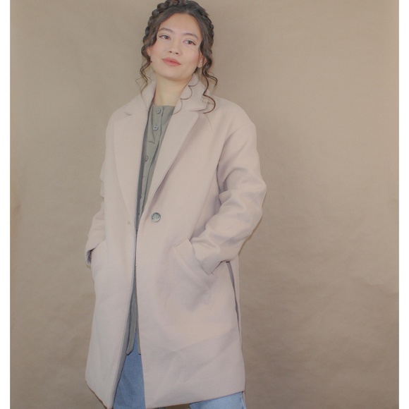 Elizabeth and James Jackets & Blazers - elizabeth and james cream sash peacoat